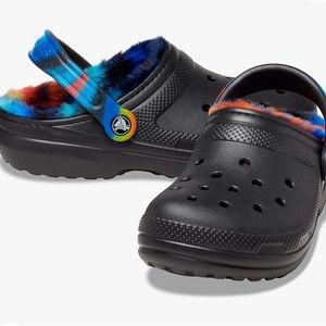 Classic Crocs-Rainbow Lined
